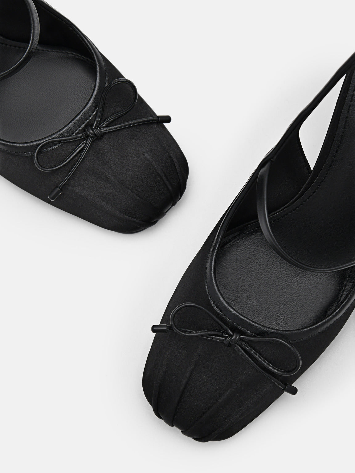 Linea Slingback Pumps - Black