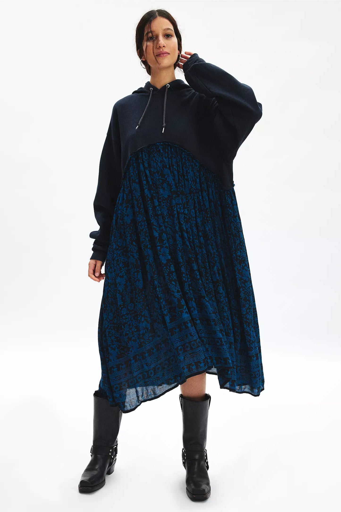 Hoodie cum dress