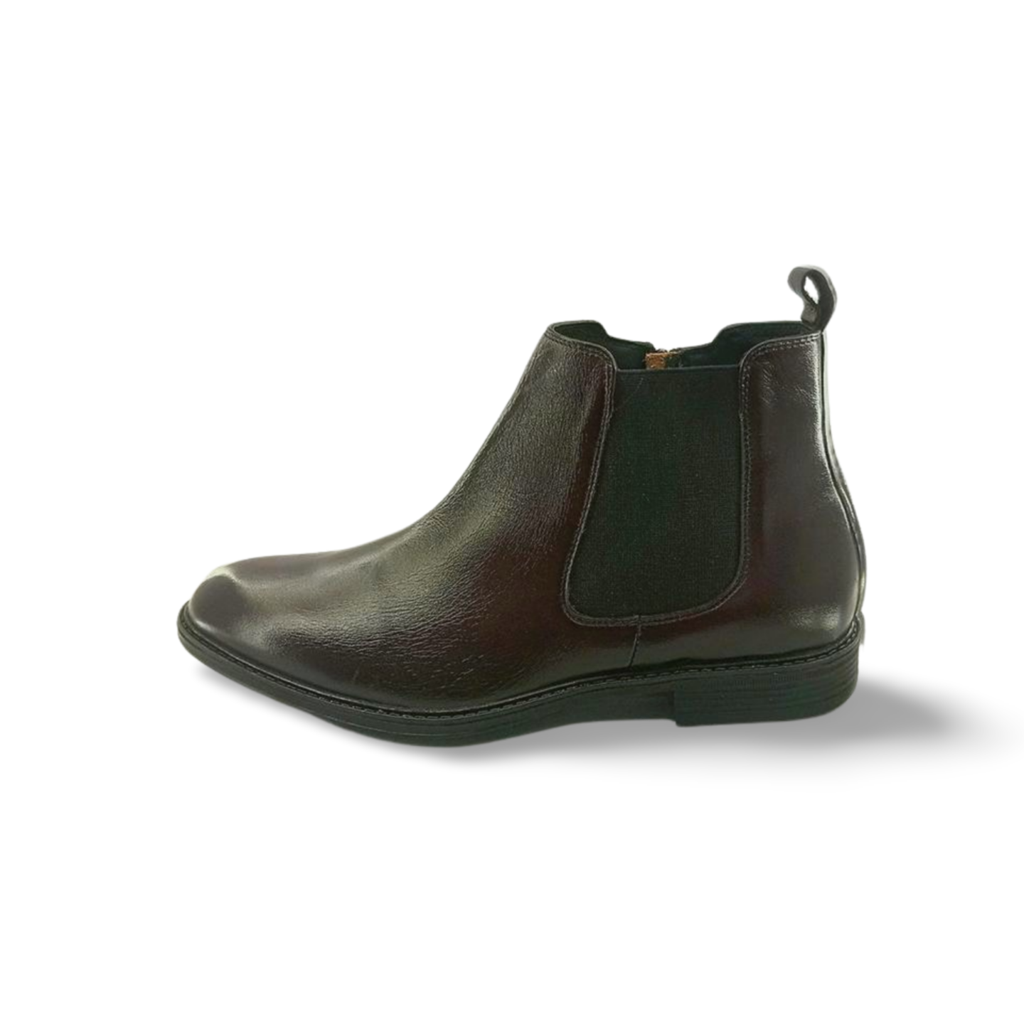 Side Zip Leather Chelsy Boot Shoes | D.D.S.H.