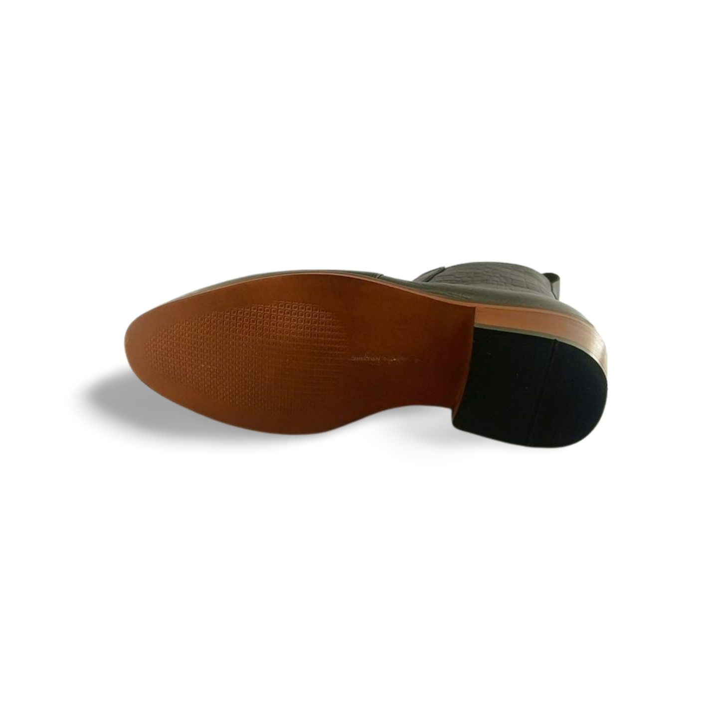 Side Zip Snake Leather Chelsy Boot Shoes | D.D.S.H.
