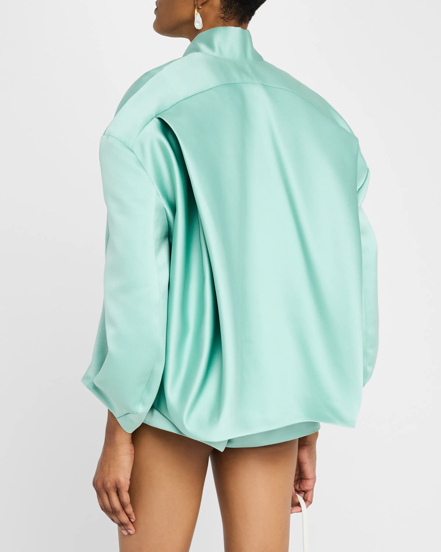 Sculpted Back Bomber Jacket || Ownara