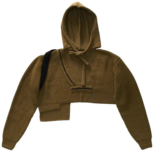 Ottolinger Knit Open Neck Hoodie