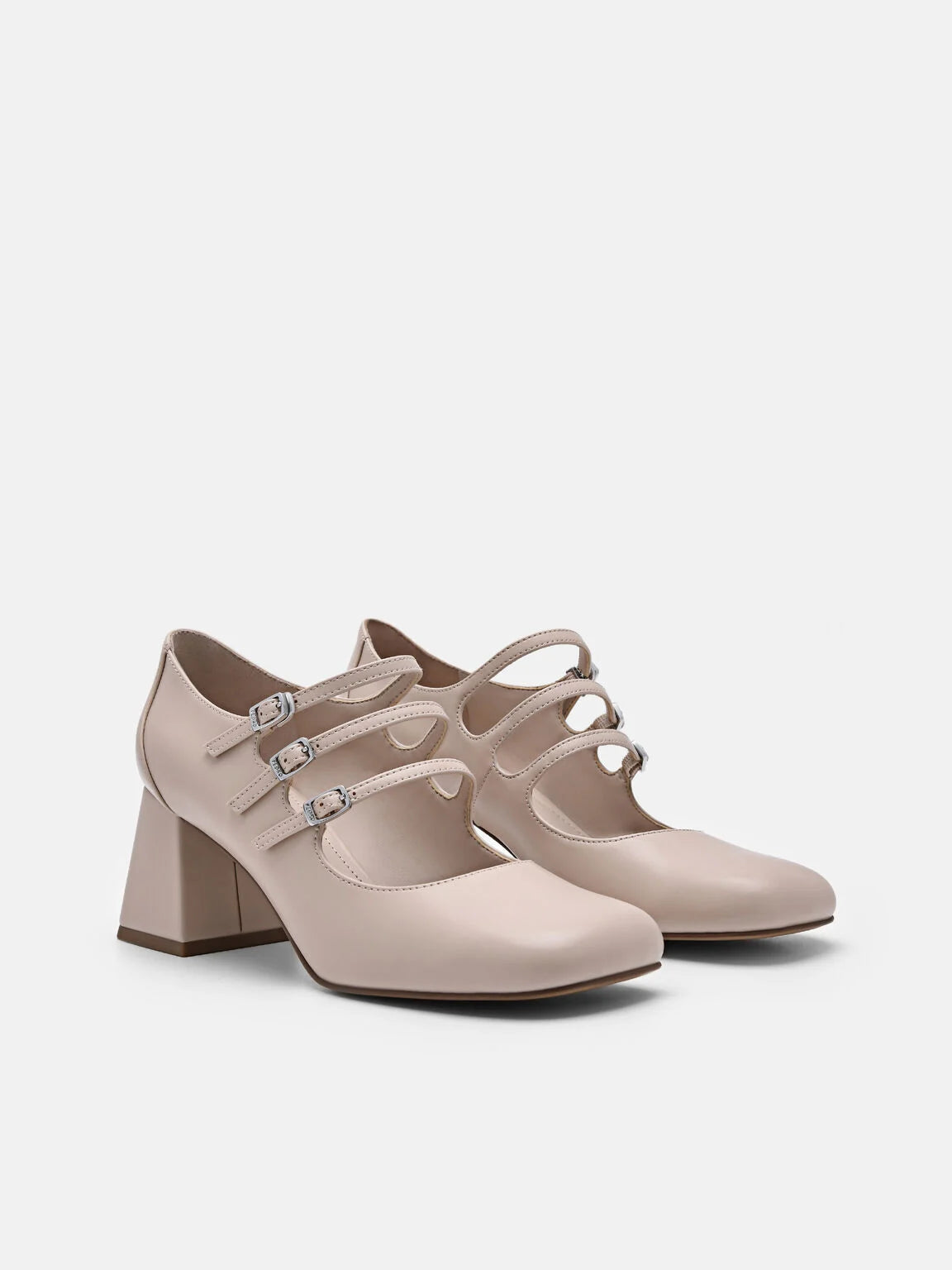Nude-Milena Heel Pumps