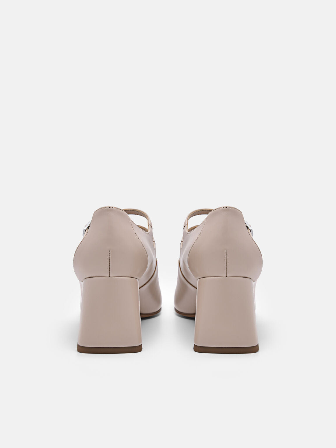 Nude-Milena Heel Pumps