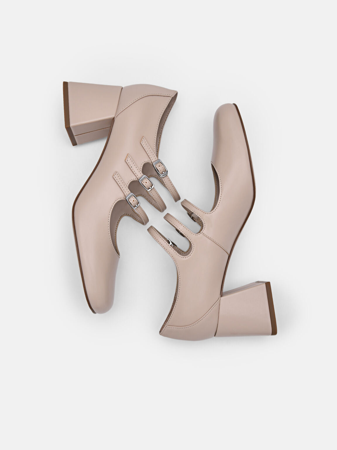 Nude-Milena Heel Pumps