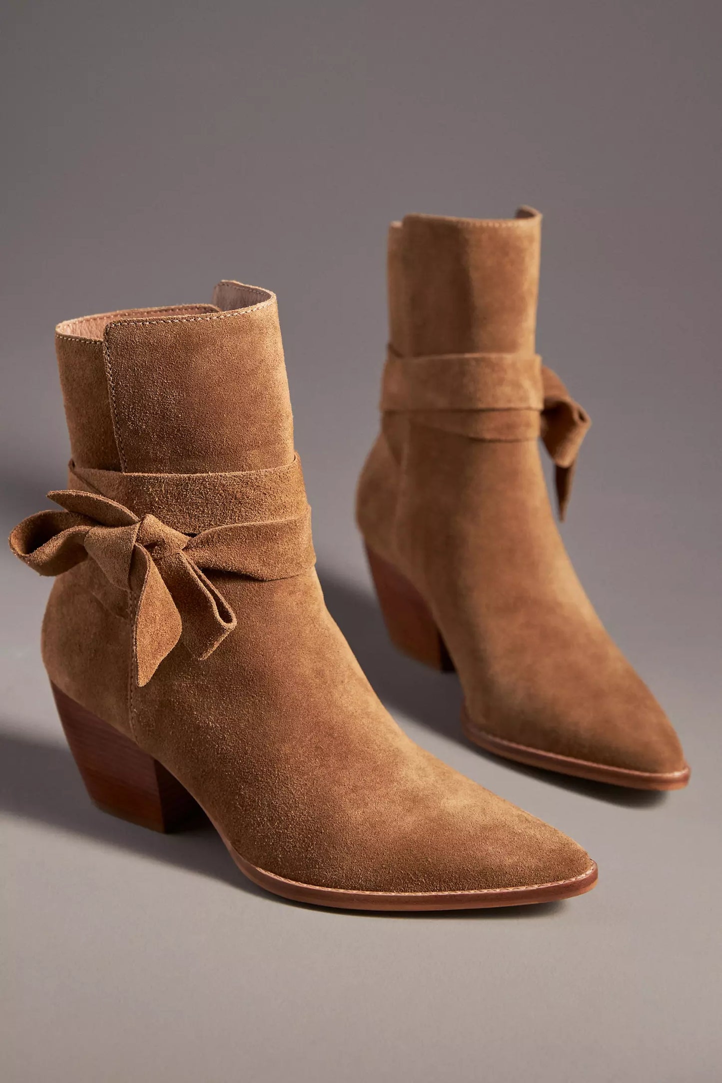 Colton Bow Ankle Boots