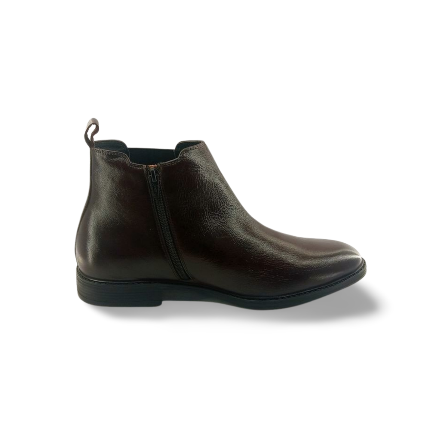 Side Zip Leather Chelsy Boot Shoes | D.D.S.H.