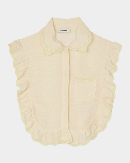Sicile Sleeveless Button-Front Shirt || Ownara
