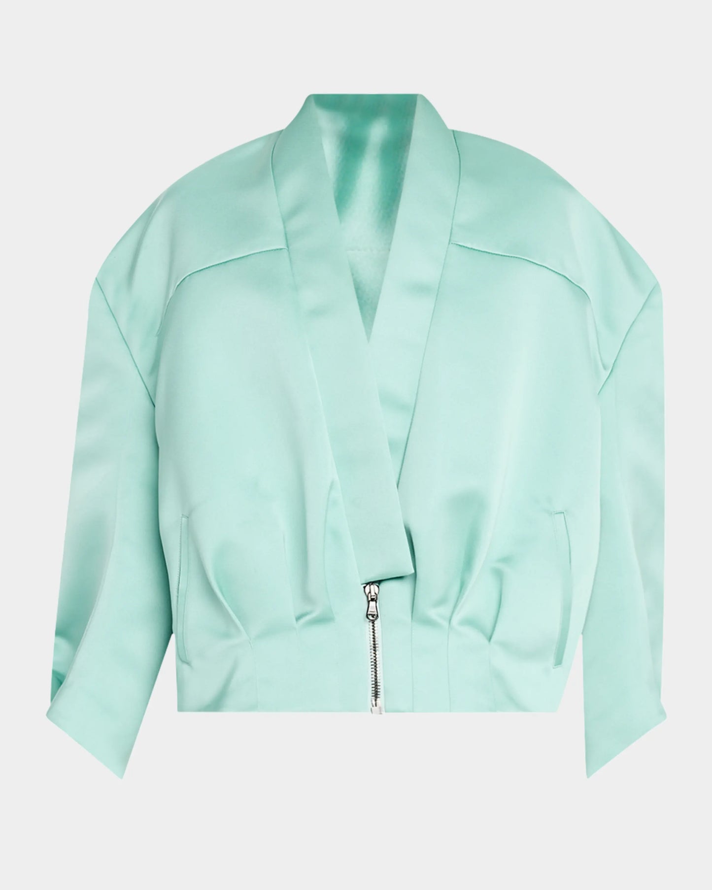 Sculpted Back Bomber Jacket || Ownara