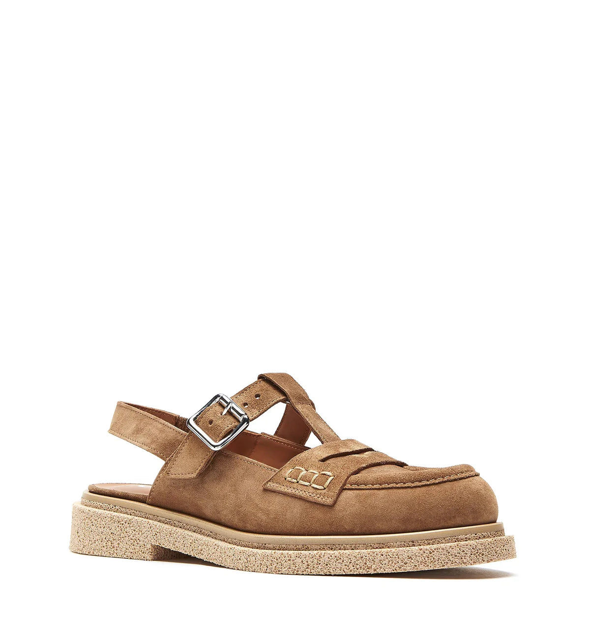 REFULL SUEDE LOAFER SANDAL