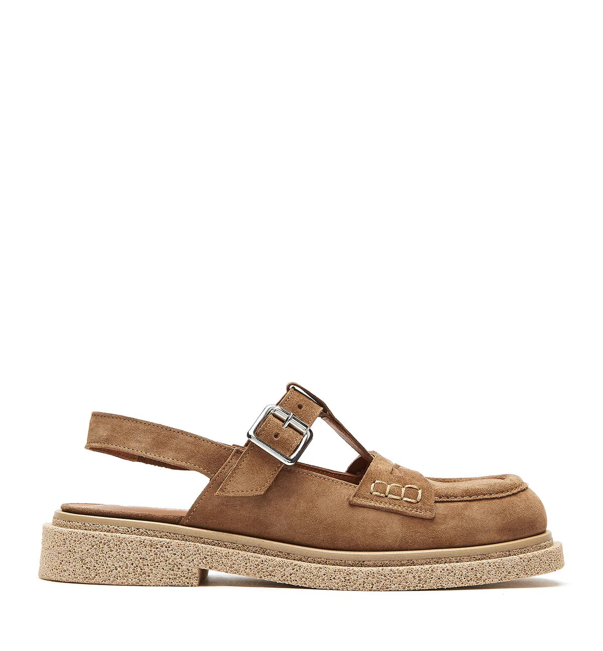 REFULL SUEDE LOAFER SANDAL
